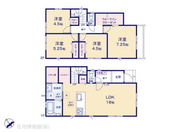 新築戸建 東京都国立市富士見台１丁目48-7 JR南武線谷保駅 6,698万円