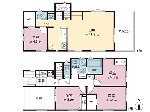 新築戸建 横浜市金沢区東朝比奈３丁目 京急逗子線六浦駅 4,680万円