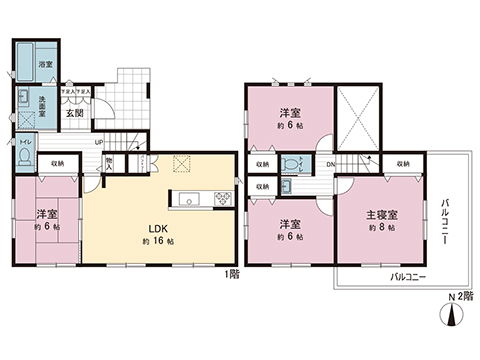 新築戸建 宇都宮市野沢町 東武宇都宮線東武宇都宮駅 2,640万円
