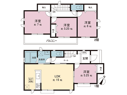新築戸建 町田市金井ヶ丘２丁目 小田急線玉川学園前駅 4,790万円
