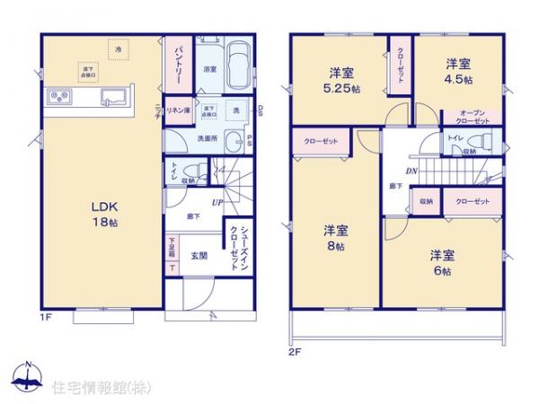 新築戸建 東京都東大和市向原１丁目14 西武拝島線東大和市駅 4,399万円