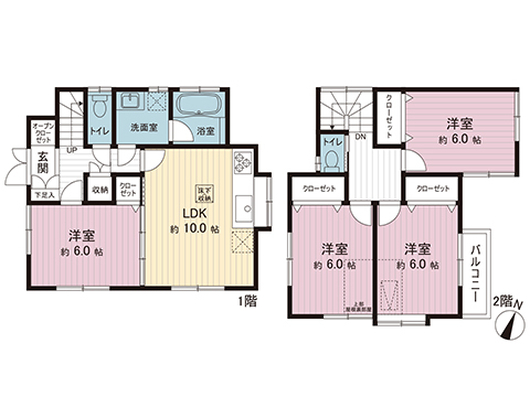 中古戸建 綾瀬市大上１丁目 相鉄本線かしわ台駅 2,999万円