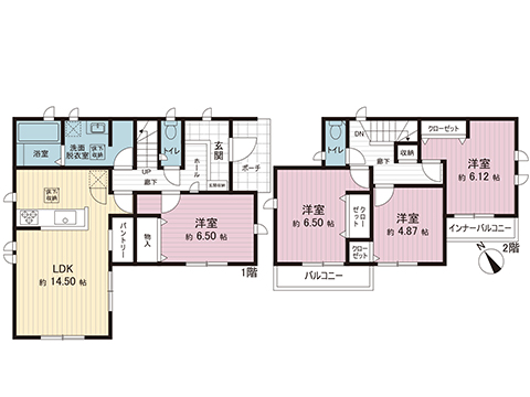 中古戸建 北葛飾郡杉戸町内田４丁目 東武伊勢崎線東武動物公園駅 2,750万円
