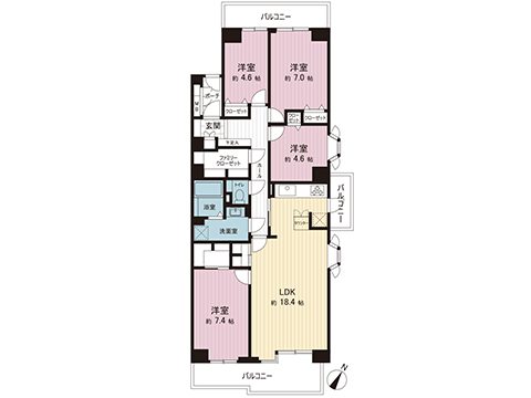 中古マンション 千葉市美浜区真砂３丁目 JR京葉線検見川浜駅 3,690万円