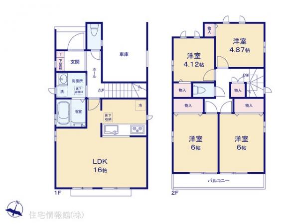 新築戸建 埼玉県新座市石神４丁目5 西武池袋線東久留米駅 3,890万円