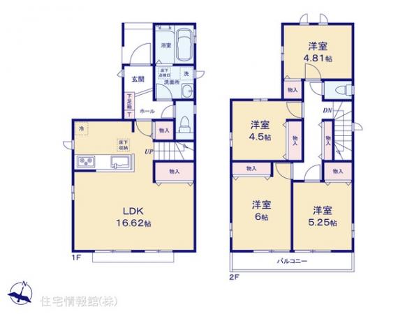 新築戸建 埼玉県新座市石神４丁目5 西武池袋線東久留米駅 3,890万円