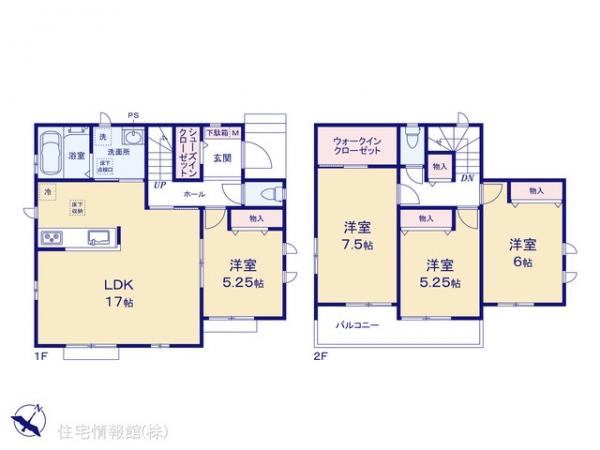 新築戸建 東京都町田市木曽西３丁目20-3 JR横浜線古淵駅 5,590万円