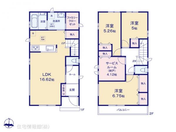 新築戸建 千葉県松戸市和名ケ谷582-1 京成松戸線みのり台駅 4,290万円