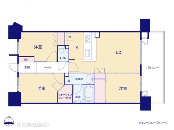 中古マンション 埼玉県川口市仲町14-1 JR京浜東北線川口駅 4,480万円