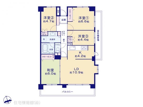 中古マンション 埼玉県新座市東３丁目12-18 東武東上線志木駅 4,480万円