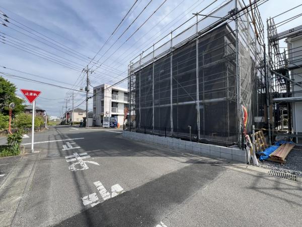 下野市緑６丁目 戸建 前面道路含む現地写真