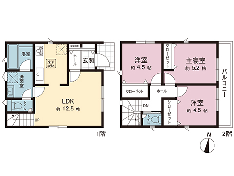 新築戸建 大和市福田 小田急江ノ島線高座渋谷駅 2,880万円