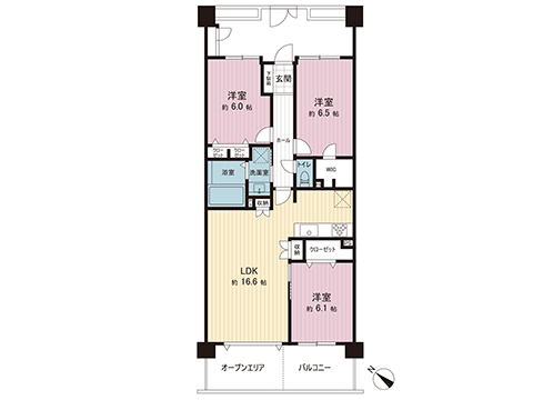 中古マンション 八王子市大和田町３丁目 京王線京王八王子駅 3,690万円