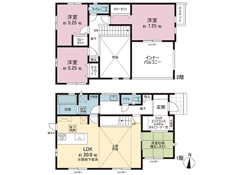 新築戸建 横浜市金沢区釜利谷東５丁目 京急本線金沢文庫駅 7,180万円
