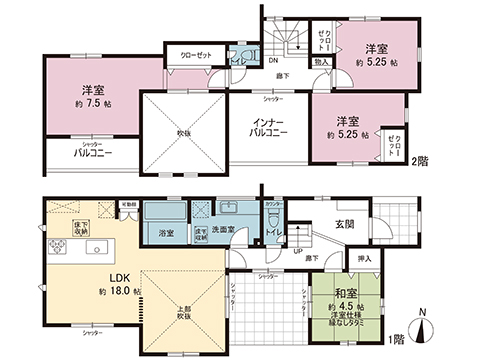 新築戸建 横浜市金沢区釜利谷東５丁目 京急本線金沢文庫駅 6,880万円