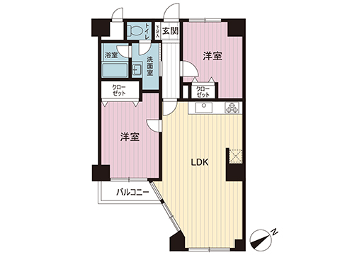 中古マンション 立川市富士見町１丁目 JR青梅線西立川駅 3,490万円