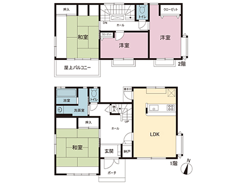 中古戸建 川越市大塚２丁目 JR川越線川越駅 3,680万円