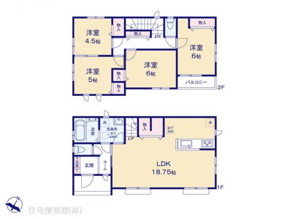 新築戸建 東京都町田市成瀬台１丁目23-18 東急こどもの国線こどもの国駅 4,290万円