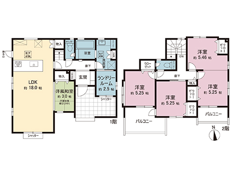 新築戸建 宇都宮市泉が丘７丁目 宇都宮芳賀ライト線陽東３丁目駅 4,998万円