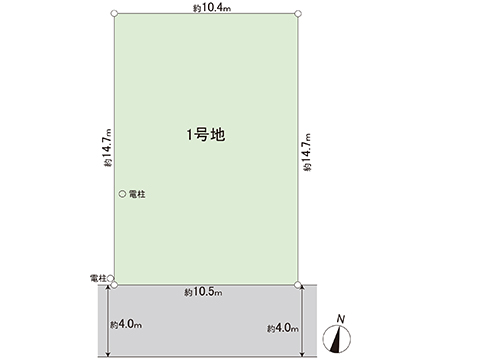 土地 宇都宮市平松本町 宇都宮芳賀ライト線峰駅 2,290万円