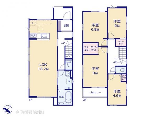 新築戸建 千葉県八千代市勝田台３丁目34-11 京成本線勝田台駅 4,198万円
