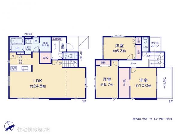 新築戸建 千葉県八千代市勝田台南２丁目841-28 京成本線勝田台駅 4,298万円