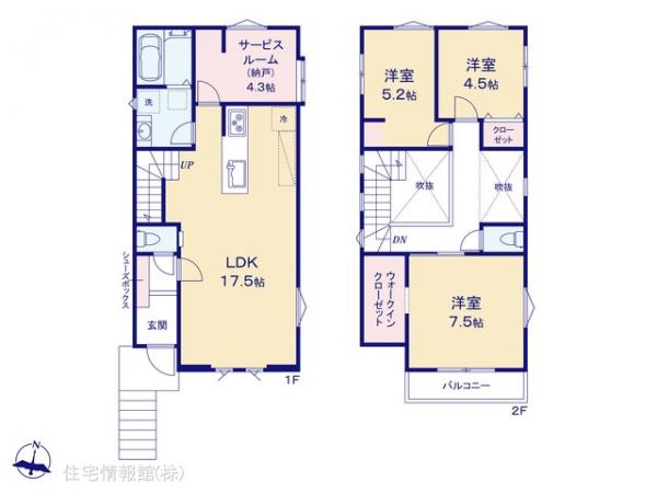 新築戸建 千葉県松戸市牧の原１丁目183 JR武蔵野線新八柱駅 4,930万円