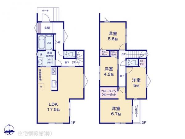 新築戸建 千葉県流山市江戸川台西４丁目221-47 東武野田線江戸川台駅 3,990万円