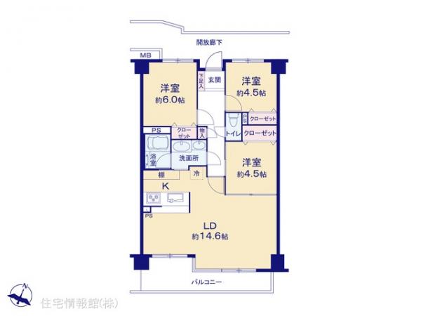 中古マンション 埼玉県川口市柳崎４丁目14-15 JR武蔵野線東浦和駅 4,780万円