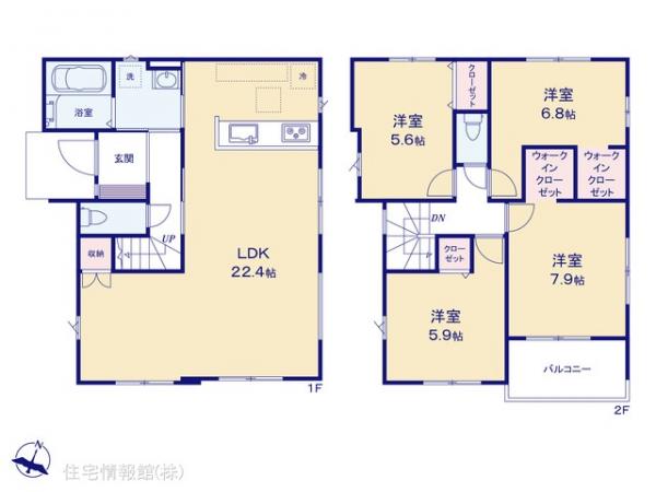 新築戸建 千葉県船橋市馬込町930-18 東武野田線馬込沢駅 4,698万円