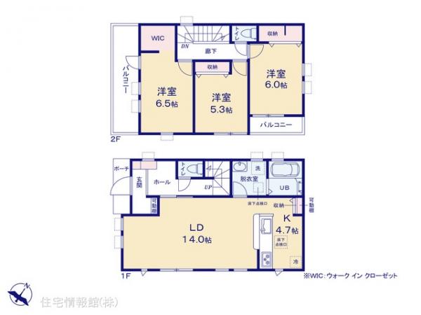 新築戸建 埼玉県狭山市大字水野304-22 西武新宿線入曽駅 2,980万円