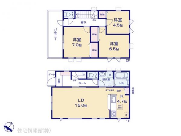 新築戸建 埼玉県狭山市大字水野304-22 西武新宿線入曽駅 3,080万円