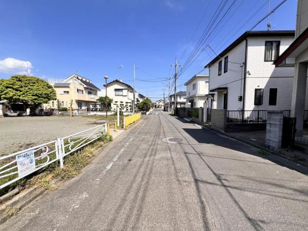 大和市深見 土地 前面道路含む現地写真