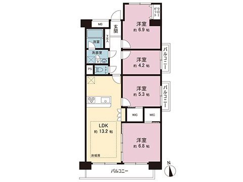 中古マンション 松戸市新松戸５丁目 総武流山電鉄線幸谷駅 2,990万円