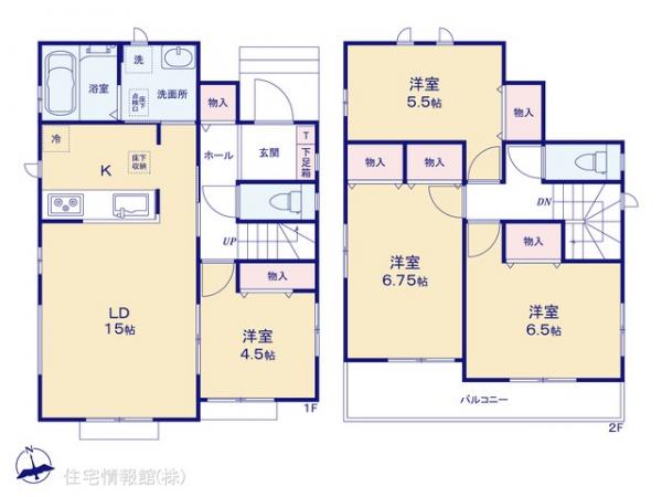 新築戸建 神奈川県横浜市泉区中田東２丁目21-14 横浜市営地下鉄ブルーライン中田駅 5,690万円