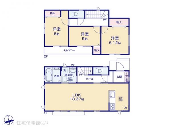 新築戸建 神奈川県横浜市泉区中田東２丁目21-14 横浜市営地下鉄ブルーライン中田駅 5,690万円