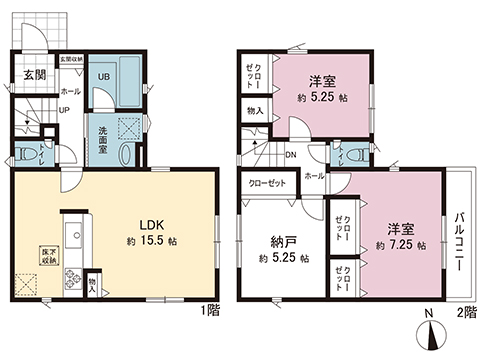 新築戸建 大和市福田 小田急江ノ島線桜ヶ丘駅 3,380万円