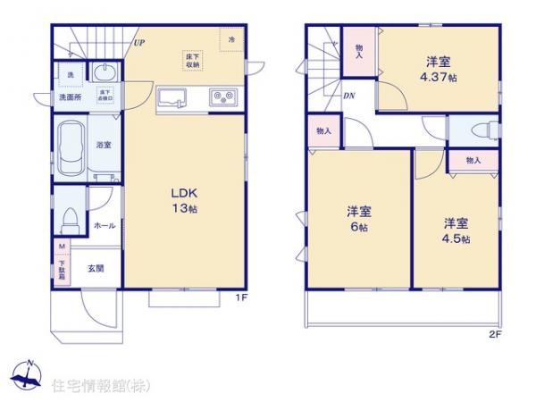 新築戸建 東京都国分寺市西町５丁目33-35 多摩モノレール泉体育館駅 4,090万円