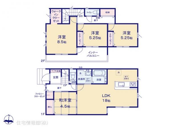新築戸建 宇都宮市五代１丁目7-28 JR東北本線（宇都宮線）雀宮駅 2,680万円