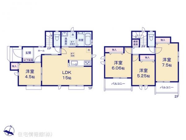 新築戸建 東京都国立市谷保７丁目17-13 JR南武線西府駅 5,890万円