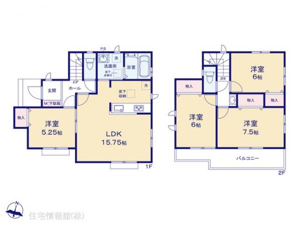 新築戸建 東京都町田市南大谷２丁目17 小田急線町田駅 5,690万円