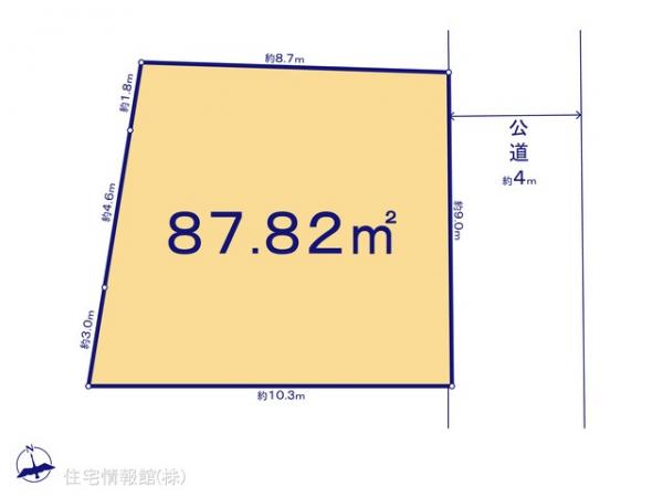 土地 埼玉県川口市大字東本郷1511-11 日暮里・舎人ライナー見沼代親水公園駅 1,480万円