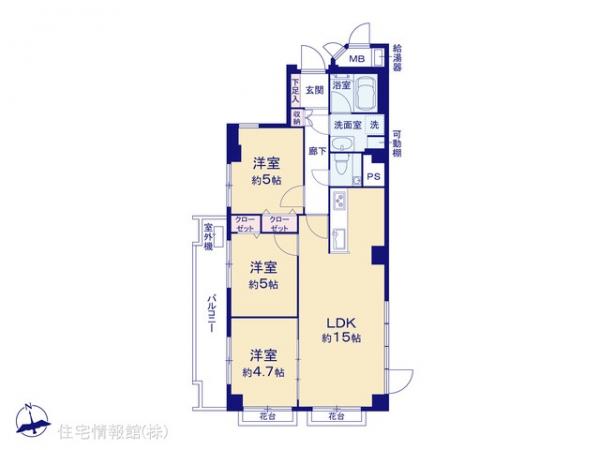 中古マンション 東京都世田谷区弦巻５丁目33-18 東急田園都市線桜新町駅 6,780万円