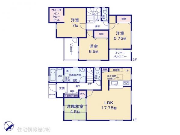 新築戸建 埼玉県久喜市吉羽３丁目17-1 JR東北本線（宇都宮線）久喜駅 3,590万円