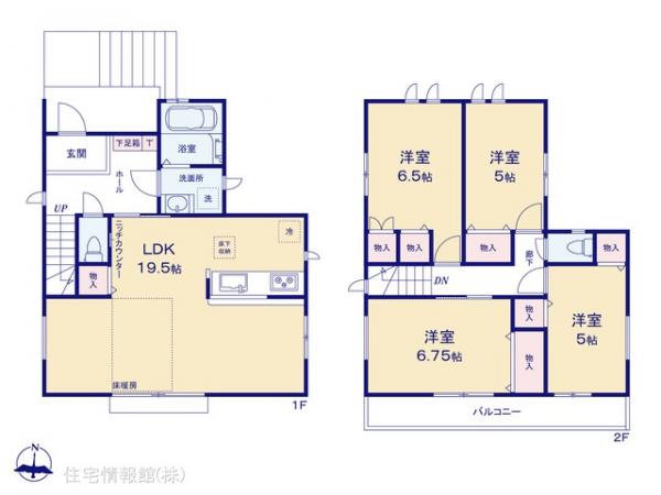 新築戸建 神奈川県横浜市金沢区六浦南１丁目2-8 京急逗子線六浦駅 5,398万円