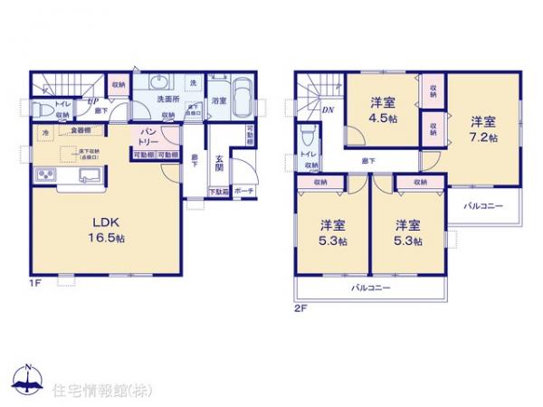 新築戸建 千葉県野田市山崎 東武野田線梅郷駅 3,080万円