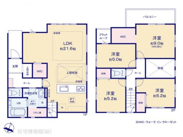 新築戸建 千葉県松戸市二十世紀が丘柿の木町75 JR常磐線（上野〜取手）松戸駅 6,099万円