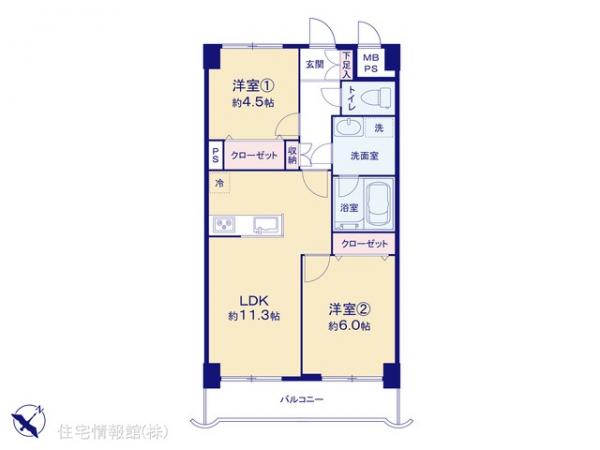 中古マンション 神奈川県横浜市保土ケ谷区今井町17-3 JR横須賀線東戸塚駅 1,690万円