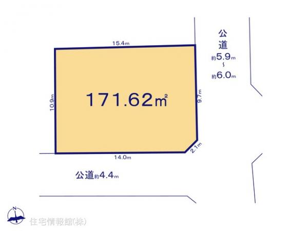 土地 神奈川県横浜市瀬谷区南瀬谷１丁目38-2 小田急江ノ島線桜ヶ丘駅 3,790万円