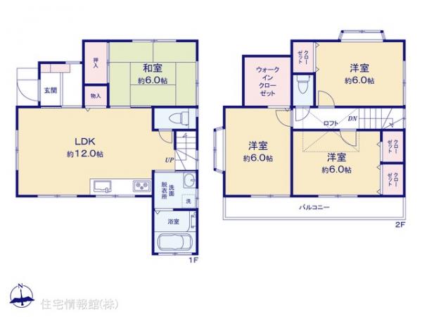 中古戸建 東京都江戸川区鹿骨５丁目11-9 都営新宿線篠崎駅 4,990万円